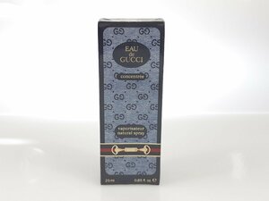 フィルム未開封　グッチ　GUCCI　 EAU de GUCCI　concentree　オーデグッチ　コンサントレ　パルファム　スプレー　25ml　YK-3996