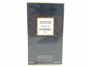 未使用　フィルム未開封　シャネル　CHANEL　ココ　COCO　パルファム　ヴァポリザター　リチャージブル　スプレー　7.5ml　YK-4320