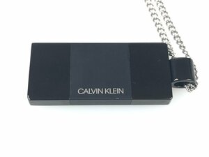  beautiful goods Calvin Klein CALVIN KLEIN stainless steel necklace black / silver ka ramen z lady's YAS-5649