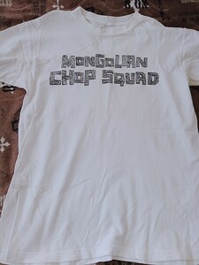 【送料無料】Mongolian Chop Squad モンゴリアン・チョップ・スクワッド Tシャツ フリーサイズ BECK 入手困難 希少品 レア M.C.S