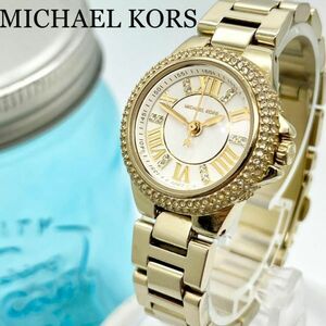 432 MICHAEL KORS Michael Kors clock lady's wristwatch Gold 