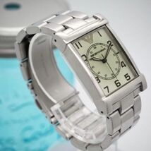 70 エンポリオアルマーニ時計　メンズ腕時計　レディース腕時計　スクエア　人気_画像2