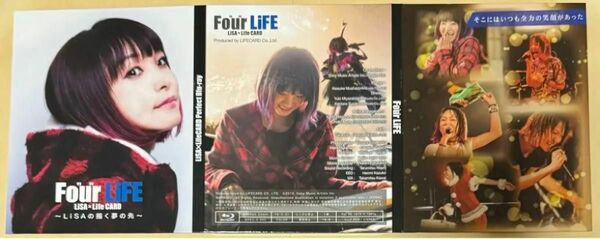 Blu-ray Four LiFE LiSA×Life CARD ～LiSAの描く夢の先 