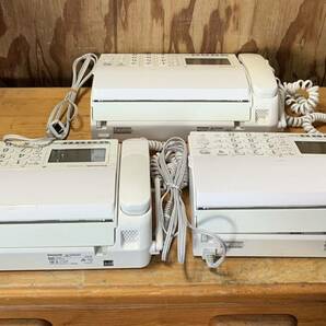 【HS10241】FAX ファックス 電話機 まとめ 3台 Panasonic パナソニック 親機のみ KX-PD304DLの画像3