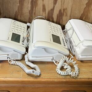 【HS10241】FAX ファックス 電話機 まとめ 3台 Panasonic パナソニック 親機のみ KX-PD304DLの画像2