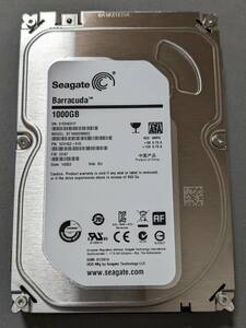 【中古】3.5インチ 内臓型HDD １TB Seagate ST1000DM003 [SATA600 7200]　4781時間