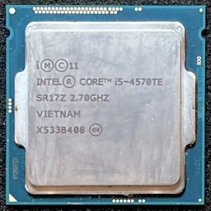 Intel Core i5 プロセッサ 4570TE (Haswell), TDP 35W, 2.7-3.3GHz, 2コア4スレッド, FCLGA1150, SR17Z