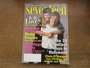 2404MK●洋雑誌「seventeen」1994.2●表紙:アリ・ラーター&クリス・オドネル/リバー・フェニックス/ファッション/美容/ヘアスタイル(ボブ)