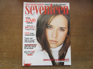 2404MK●洋雑誌「seventeen」1997.2●表紙:ジェニファー・ラブ・ヒューイット/トレイシー・ボーナム/ファッション/美容