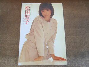 2404MK●音楽専科臨時増刊「松田聖子 パステルカラーの調べ」撮影:武藤義/1983昭和58.5