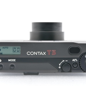 CONTAX T3 チタンブラック シングルティース 前期型 / 35mm F2.8 T* コンタックス ケース 説明書付の画像4