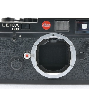 外観美品 Leica M6 ブラック ボディ SN.1709554 1986年製 ライカ レンジファインダー フィルムカメラの画像1