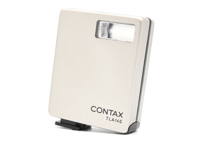 CONTAX TLA140 コンタックス クリップオンストロボ 外付け カメラ機材 カメラアクセサリー ケース付