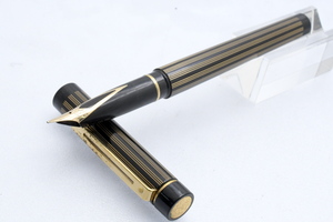 SHEAFFER シェーファー TARGA タルガ ストライプ 14K コンバーター 万年筆 ■23834