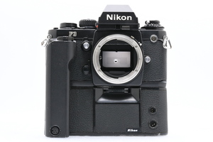 Nikon F3 アイレベル 120万台 ボディ + MD-4 ニコン MF一眼レフ フィルムカメラ ジャンク品