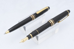 2本セット MONTBLANC MEISTERSTUCK ボールペン 万年筆 セット売り 事務用品 ■23908