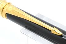 PARKER デュオフォールド ツイスト式 ボールペン パーカー ブラック × ゴールド 事務用品 ■23911_画像8