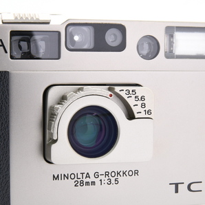 MINOLTA TC-1 ミノルタ AFコンパクトフィルムカメラ 箱・純正ケース付 ジャンク品の画像8