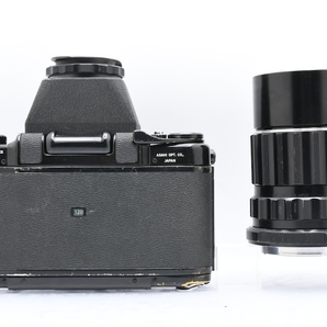 PENTAX 6×7 ウエストレベル 後期 + SMC TAKUMAR 200mm F4 ペンタックス フィルムカメラ レンズの画像2