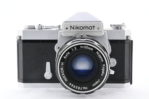 Nikon Nikomat FTN + 非AI 50mm F2 ニコン フィルムカメラ MF一眼レフ 標準単焦点レンズ