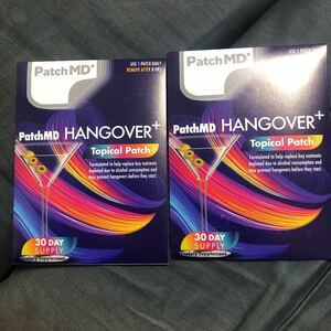  hang over plus patch ( hangover . prevention patch )30 sheets entering ×2 pack 