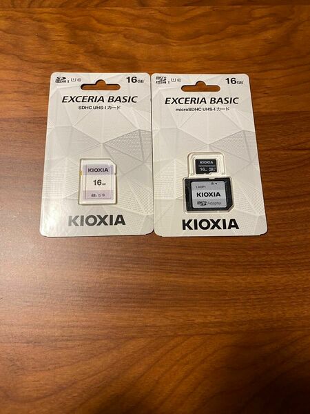 キオクシア Kioxia (旧 東芝) EXCERIA BASIC SDHCカード micro 16GB / SDカード