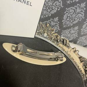 CHANEL バレッタ ノベルティ 新品 未使用 黒 希少 貴重 ブラック ココマーク シャネル 36APの画像3