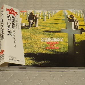 ◎SCORPIONS[ TAKEN BY FORCE ] B20D-410113日本盤帯付!の画像1