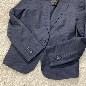 THE SUIT COMPANY ザスーツカンパニー スーツ ジャケット パンツ ビジネススーツ レディース 42 ネイビー B32431-84の画像5
