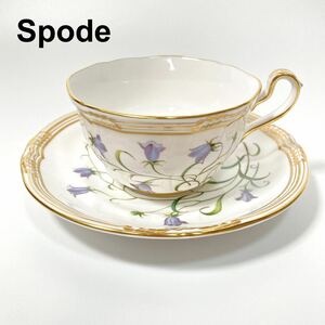  records out of production unused Spode Spode campag nyula cup & saucer gold paint CAMPANULA B32431-143