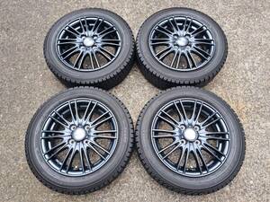 【超美品/9分山】 ウェッズ VELVA AGUDO 14×4.5J +45　4H100 ヨコハマ iG30　155/65R14 N-BOX N-ONE デイズ アルト ワゴンR タント ムーヴ