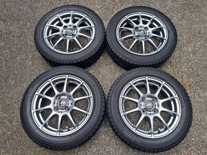 【美品/バリ溝/軽量】A-TECH SCHNEIDER 14×4.5J +43 4H100 ヨコハマ iG30　155/65R14 N-BOX N-ONE デイズ アルト ワゴンR タント ムーヴ　