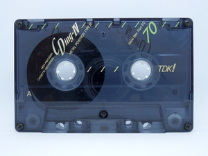  used . metal cassette tape TDK CDing-Ⅳ 70 TYPE Ⅳ / metal position 