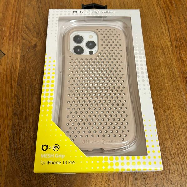 iFace X ANDMESH MESH GRIP CASE ベージュ