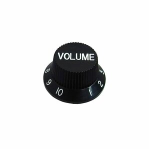 お得な3個セット 特価 アウトレット 新品 Greco グレコ WS-STD Volume Knobs 1個 Tone Knobs 2個 Black 黒 ヴォリュームノブ トーンノブの画像3