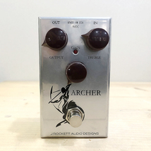 送料無料 J. Rockett Audio Designs Archer OD 未使用 ジェイ ロケット オーディオ デザインズ エフェクター オーバードライブ ブースター_画像4