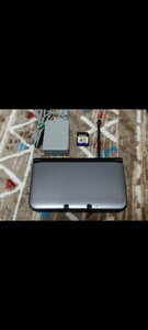 3DS LL 本体 充電器 タッチペン SDカード ダウンロードソフト