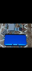 3DS LL 本体 充電器 タッチペン SDカード モンスターハンター3G
