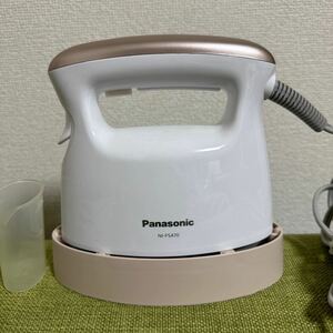 Panasonic clothes steamer pink gold NI-FS470 steam iron 