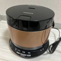 HITACHI IH 炊飯器 ブロンズゴールド 2合炊き _画像1