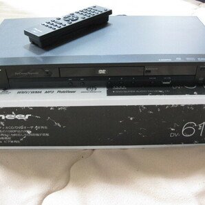 ◆パイオニア Pioneer DV-610AV DVDプレーヤー SACD リモコン 美品の画像1