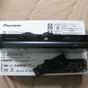 ◆パイオニア Pioneer DV-610AV DVDプレーヤー SACD リモコン 美品の画像4