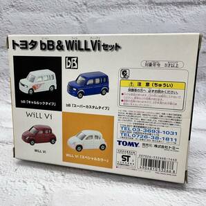 【レア商品】トミカ トヨタ bB WiLL Vi セット キャルルック カスタム TOMY (管t004)の画像2
