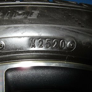 美品 トヨタ 純正 タイヤホイール 4本 アルミ 16×5.5J +45 4H PCD100 185/55R16 残り溝 6mm 2020年製 カローラ フィールダー 中古品 (Kの画像6