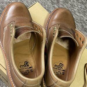 ◆安藤製靴 PULSE『NORMAN』 ◆ホーウィン社クロムエクセルレザー / ナチュラル ◆受注生産品 ◆US5.5 JPN23.5cm ◆ビブラムソールの画像3