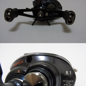 ダイワ 21スティーズ DAIWA STEEZ TW HLC 8.1 未使用品 リールのみの画像7