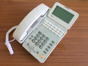 NTT αGX 18ボタンスター標準電話機(白) GX-(18)STEL-(2)(W) リユース中古ビジネスフォン(管理番号1337) ★保証付き・本州送料無料★