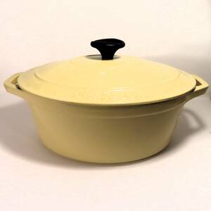 LE CREUSET ル・クルーゼ ルクルーゼ 鍋 両手鍋 25cm ココット・オーバル ホワイト 白