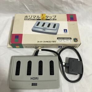 【HORI】マルチタップ HSM-07 HORI MULTI TAP スーパーファミコン 箱付きの画像1