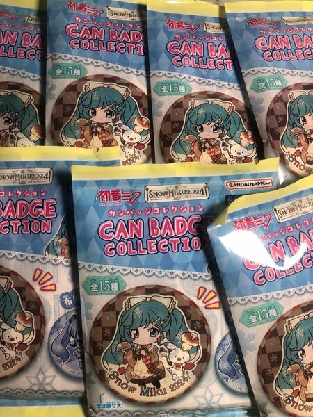 CAN BADGE COLLECTION SNOW MIKU2024 7個セット